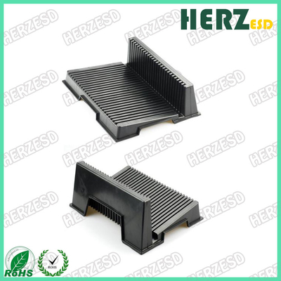 Conductive Plastic ESD PCB Racks For Industry Anti Static Storage Holder