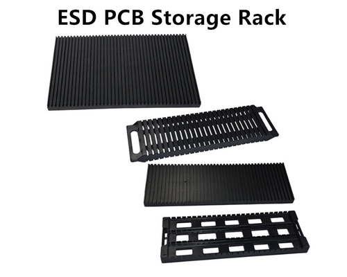 Plastic Plate Type ESD PCB Holder Antistatic PCB Circulation Racks